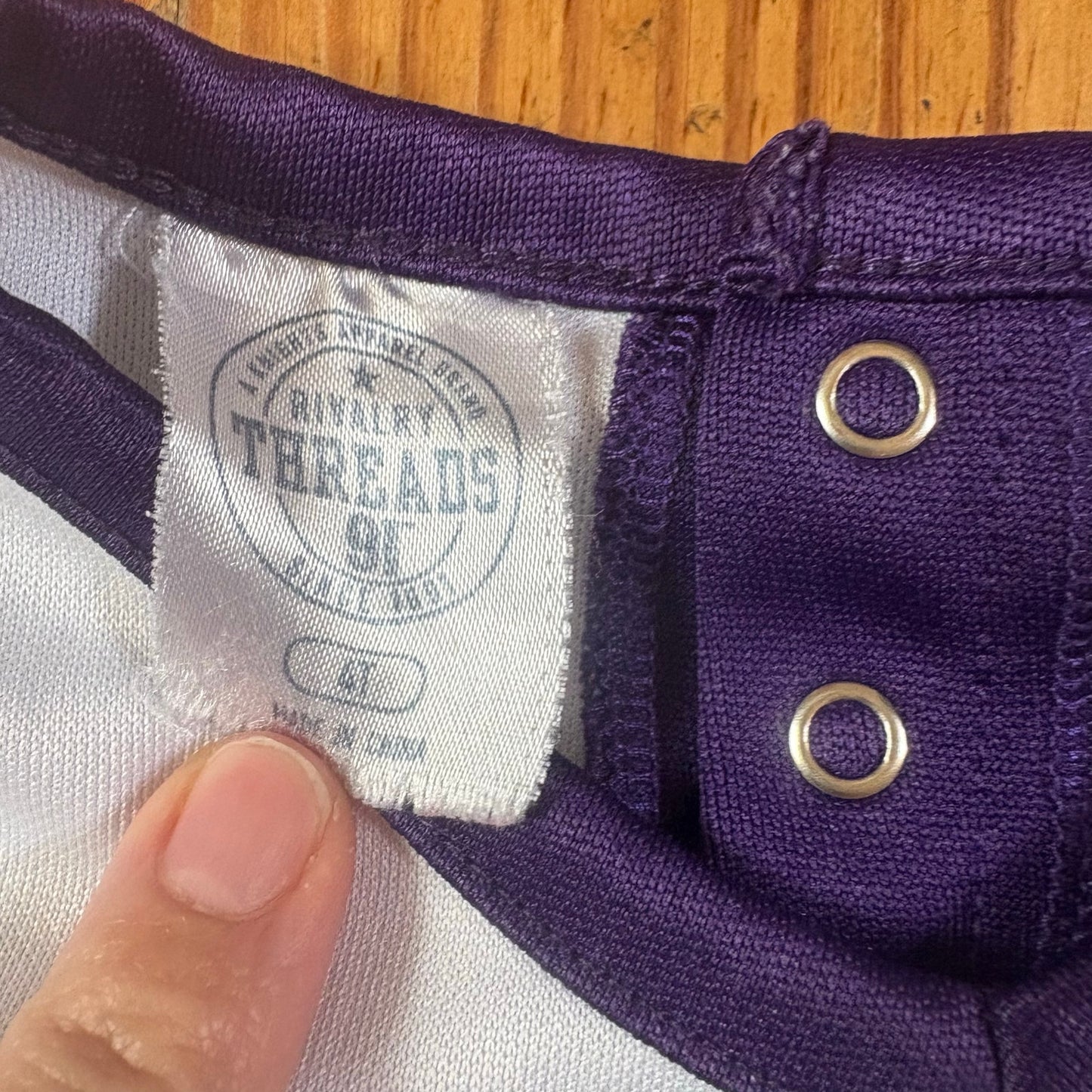 Rivalry Threads Clemson Tigers purple white cheer tank SIZE 4