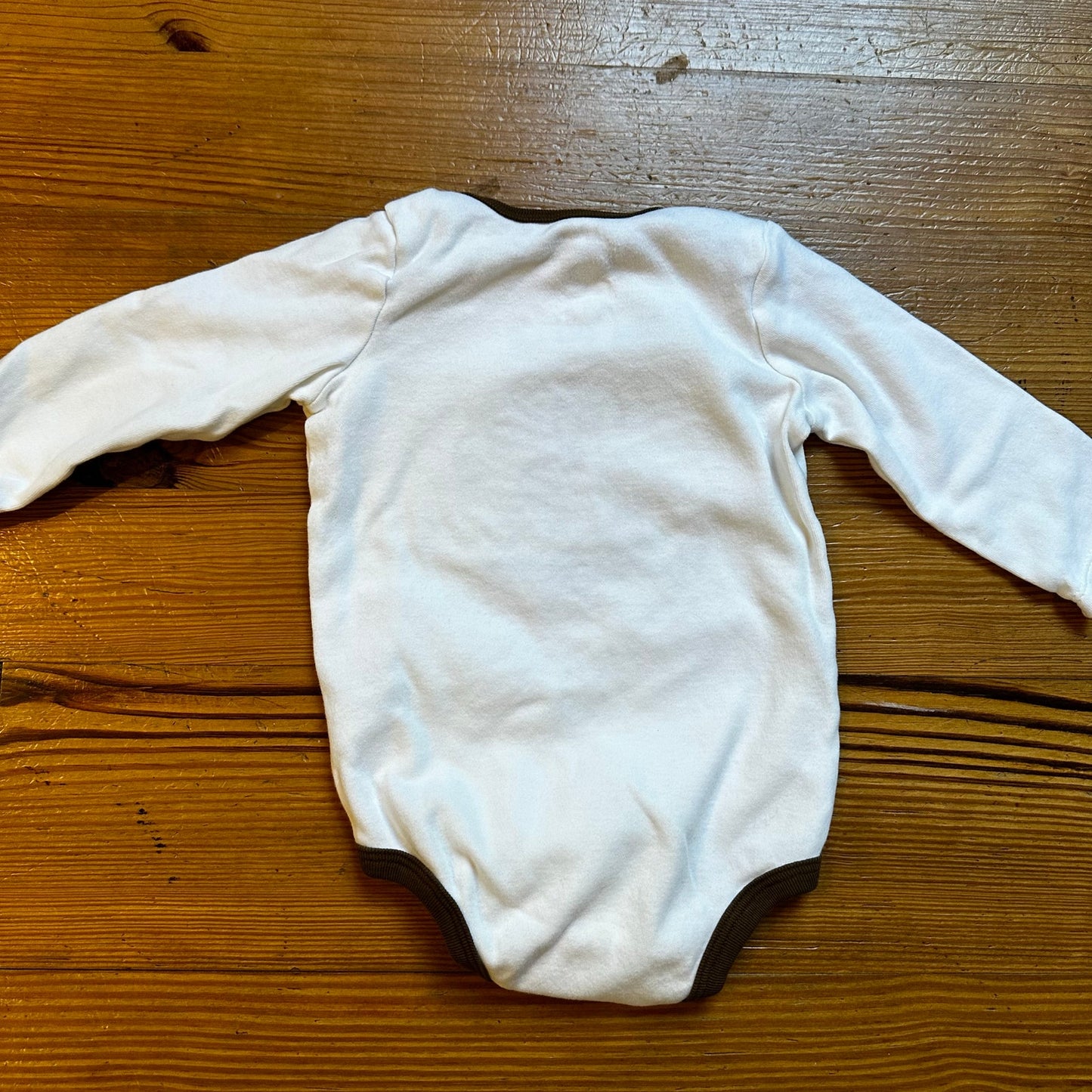 Koala Kids white turkey first Thanksgiving one piece SIZE 12M