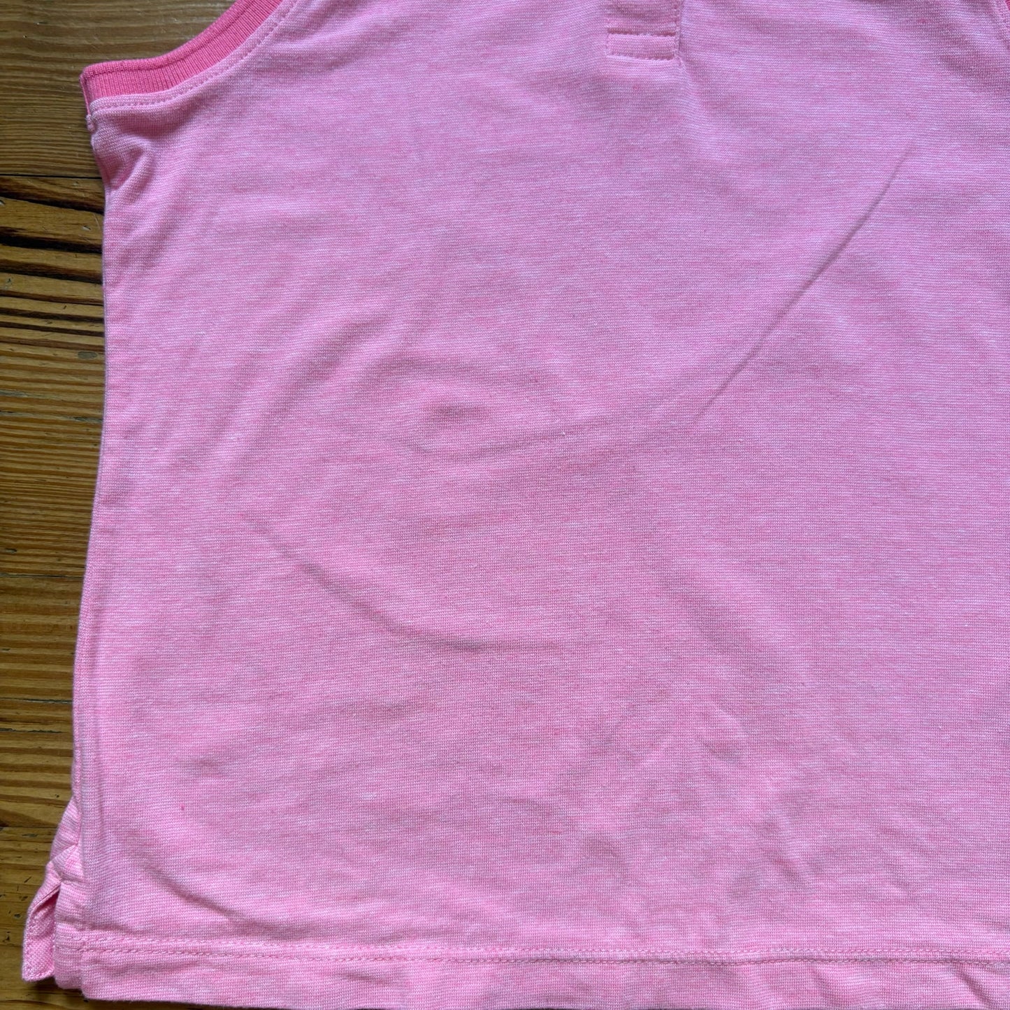 Vineyard Vines light pink sleeveless collar girls tank SIZE S