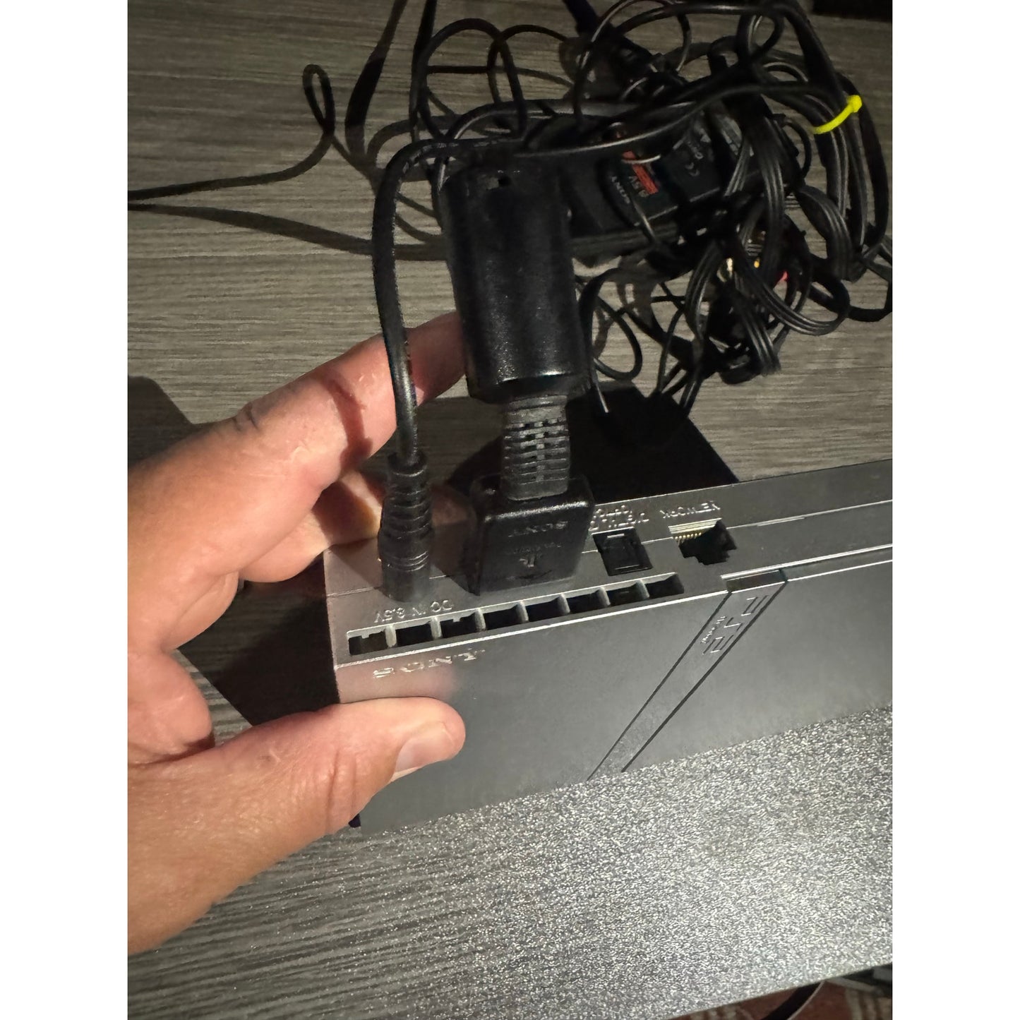 Sony PlayStation 2 PS2 Satin Silver Slim Special Edition W Controller And Cords