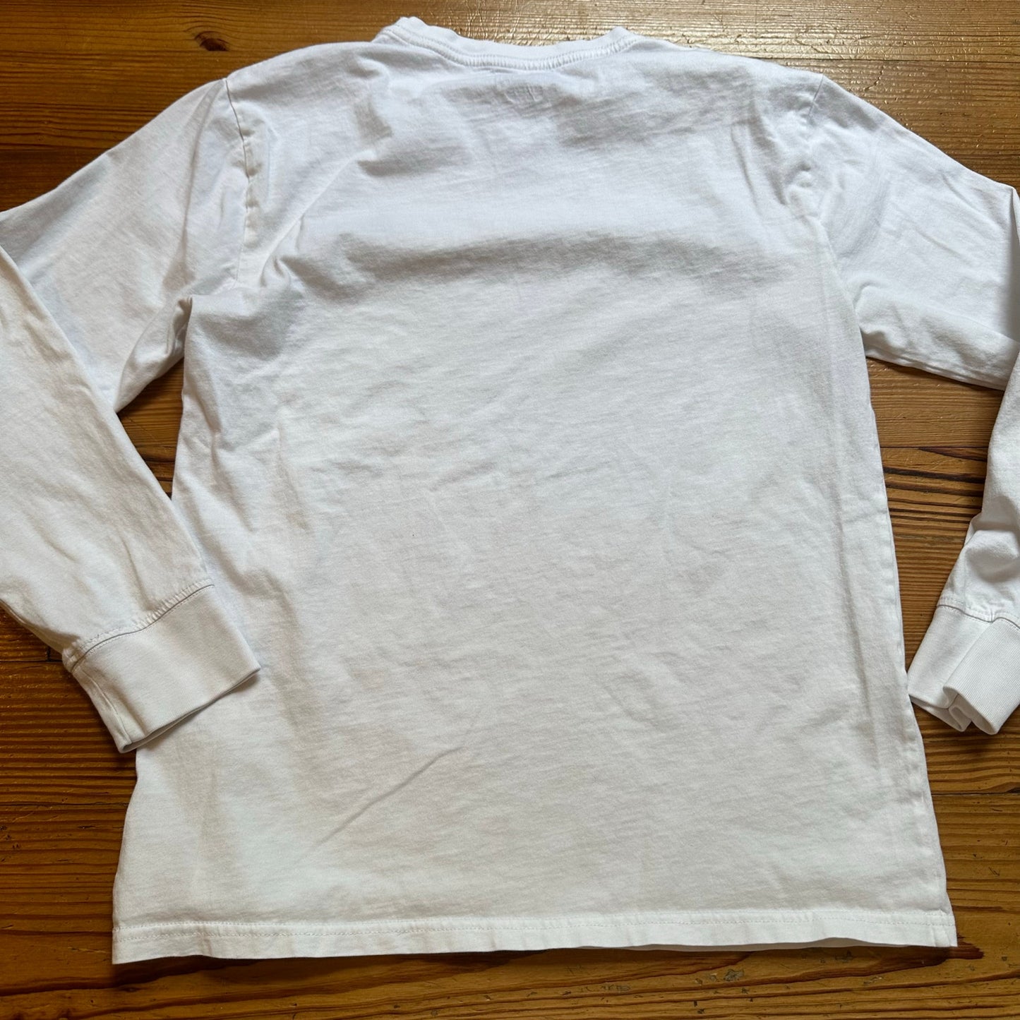 Polo Ralph Lauren white navy pony long sleeve shirt SIZE 14