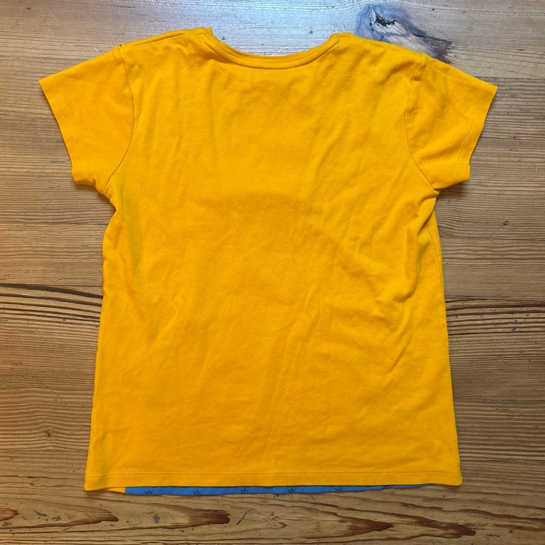 Piccolina yellow Ruth Bater Ginsburg Supreme Court short sleeve shirt SIZE S