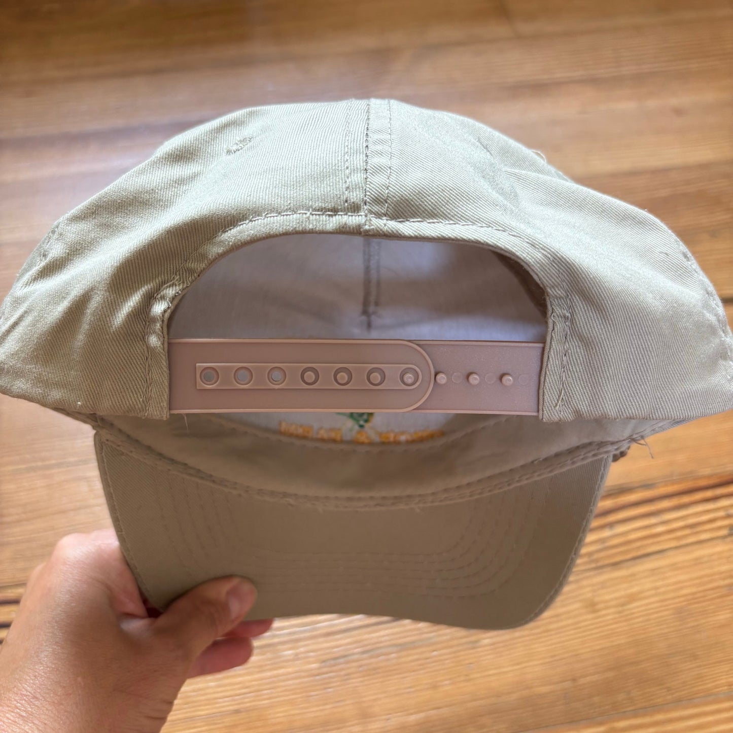 Corn crop and farm beige snap back baseball cap