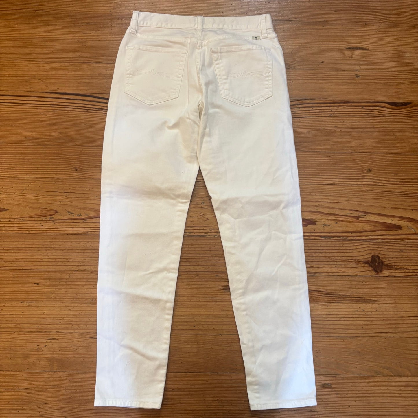 Lucky Brand white Sienna Cigarette skinny mid rise jeans SIZE 0