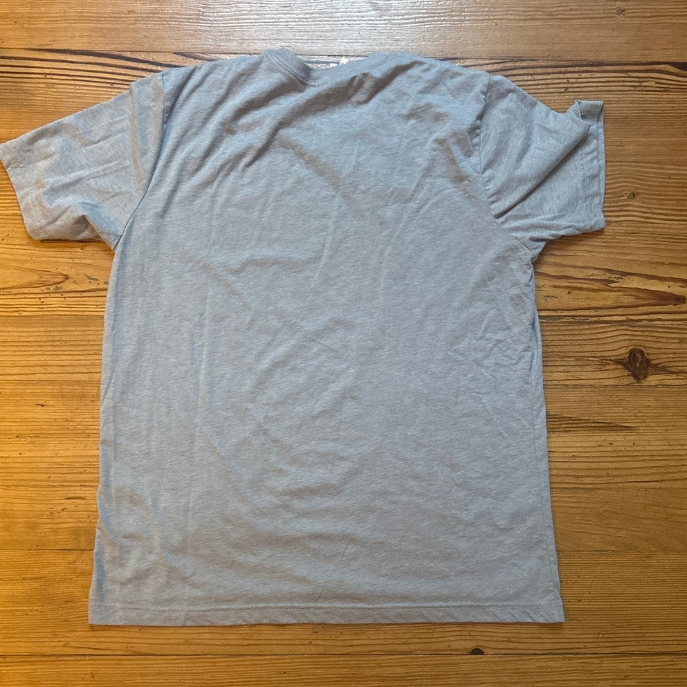 Dolly Parton gray What Would Dolly Do shirt sleeve graphic shirt SIZE XL