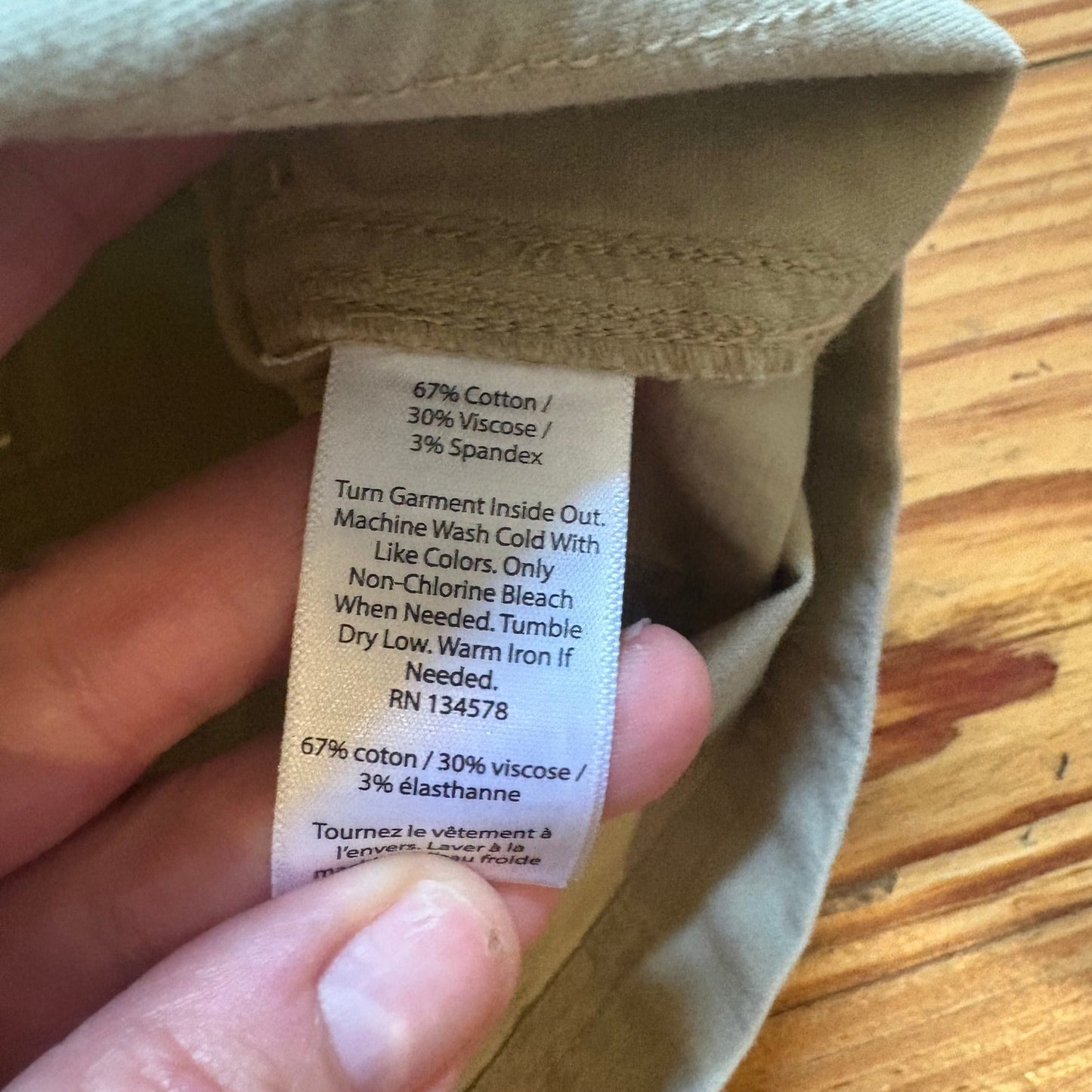 NWT Vineyard Vines beige elastic waistband girls skirt SIZE 5