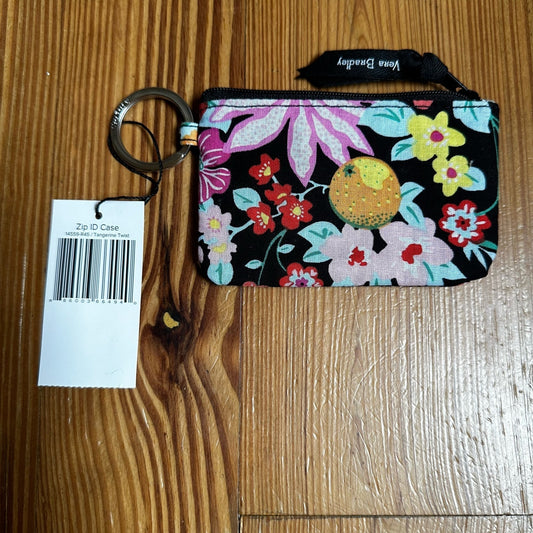 NWT Vera Bradley Fruity Floral zip ID case