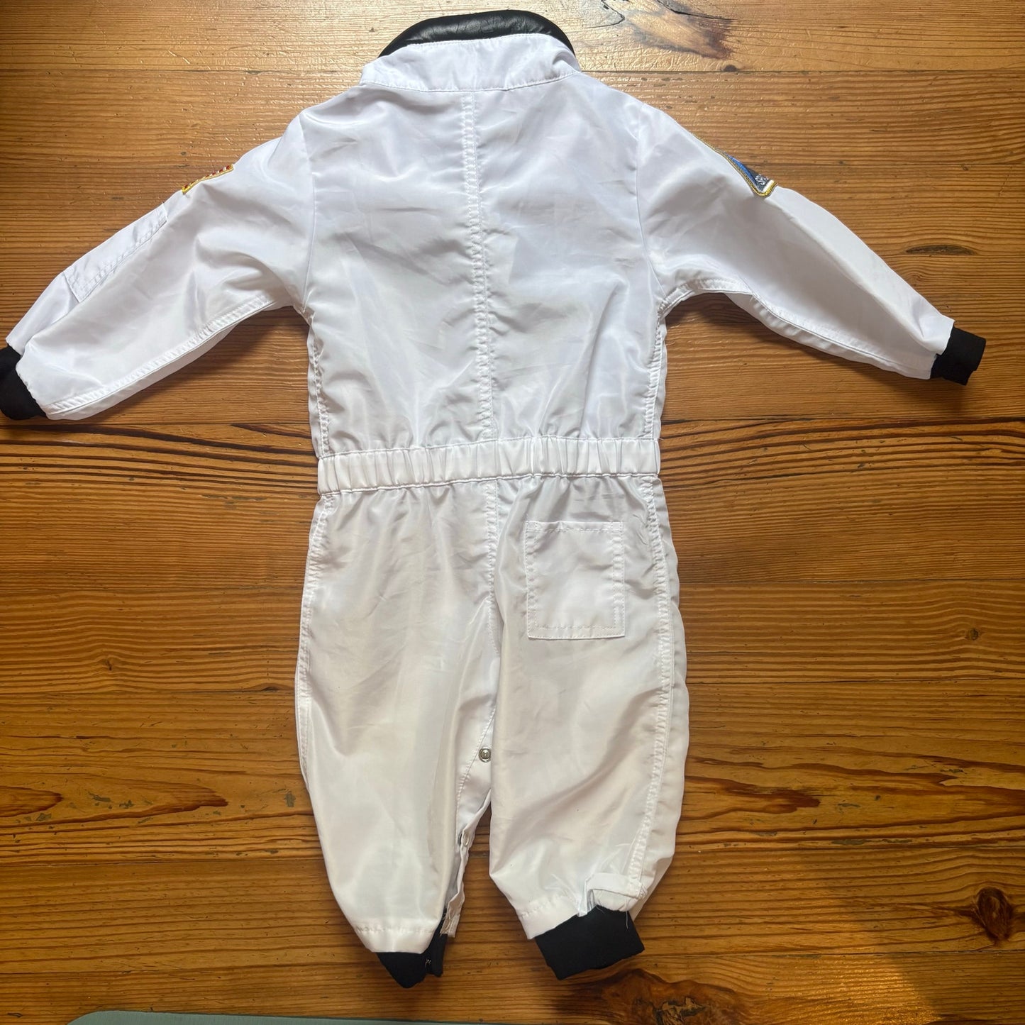 Astronaut white patches zipper halloween baby costume SIZE 18M