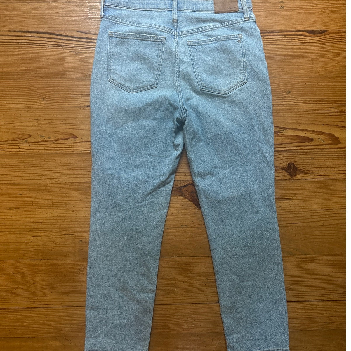 Madewell light wash perfect vintage straight leg SIZE 29