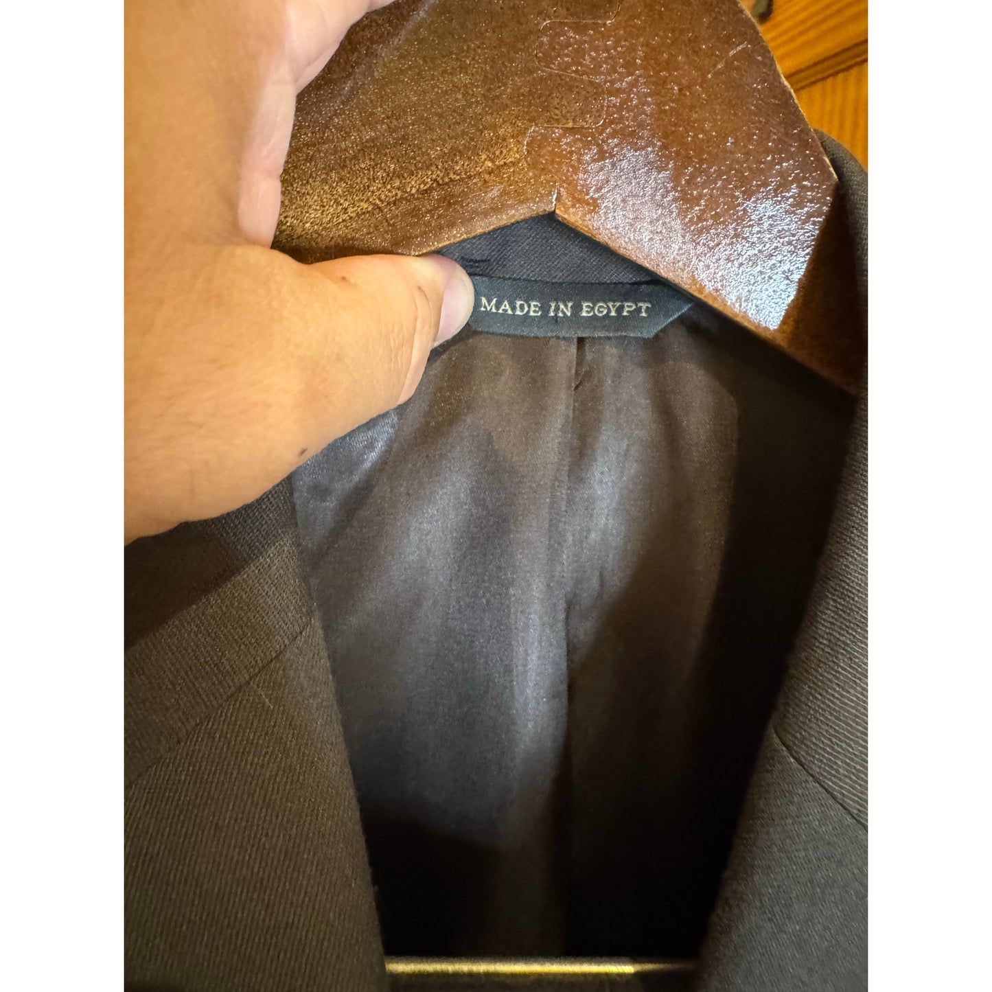 Banana Republic Suit 38 S Egyptian Wool