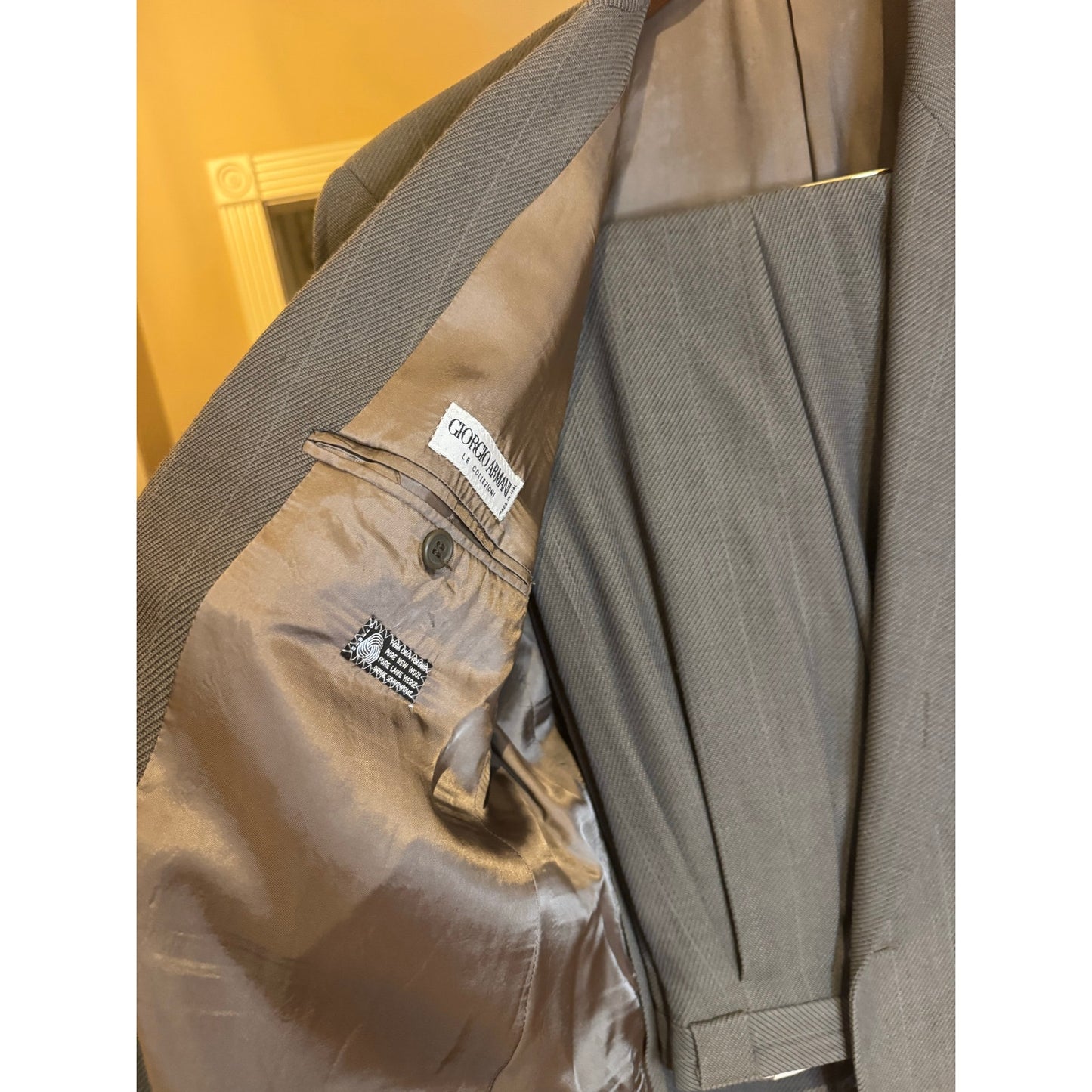 Giorgio Armani Collezioni Men’s Blazer Brown
