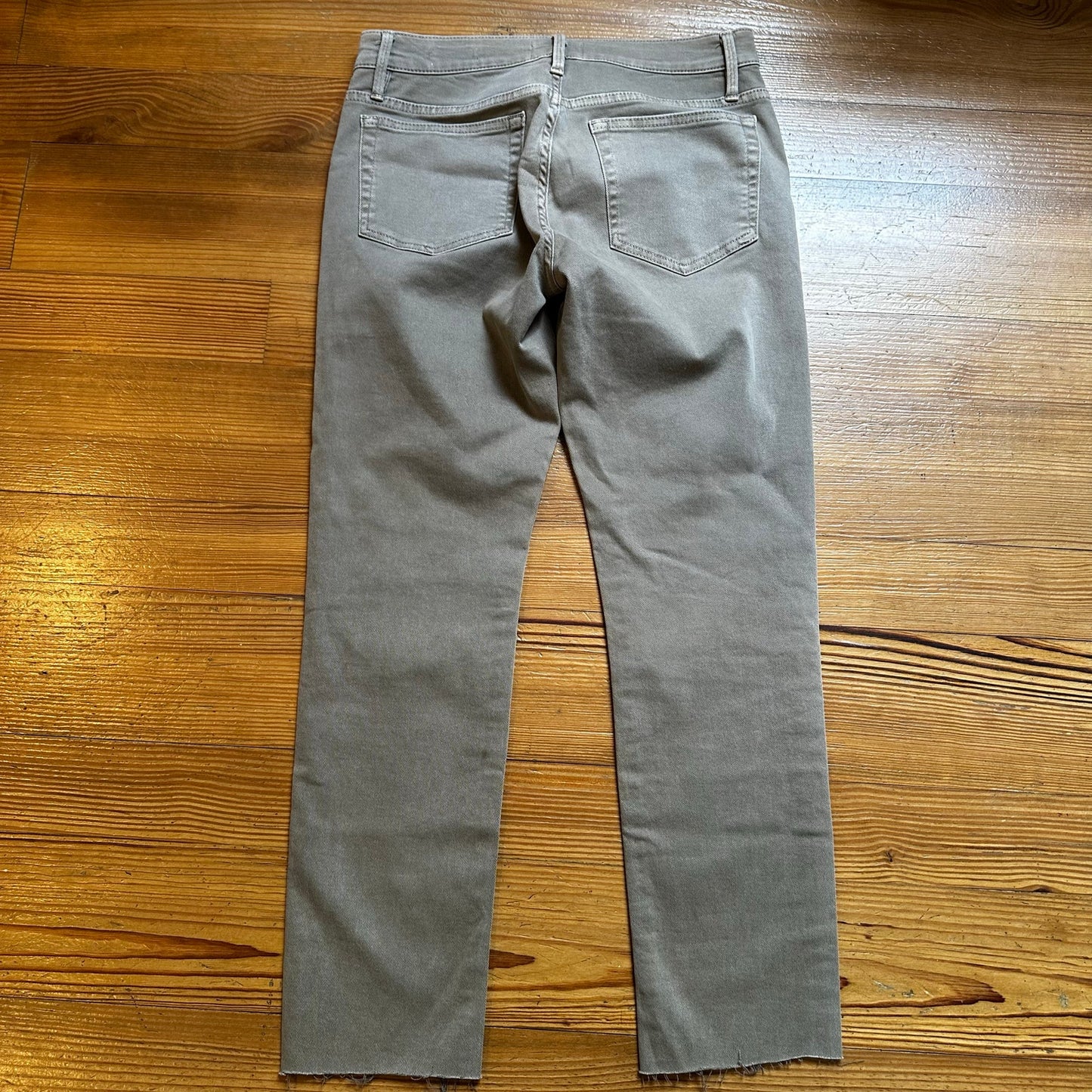 FRAME L'Homme Slim beige straight leg jeans SIZE 29