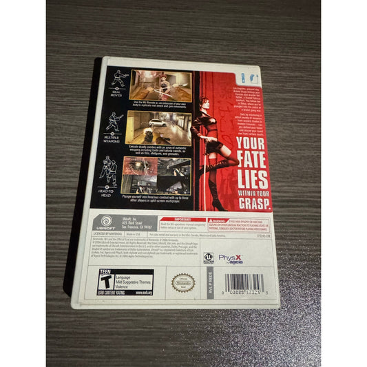 Red Steel 2006 Nintendo Wii Video Game w/ Manual