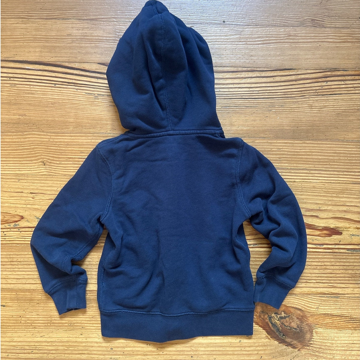 Polo Ralph Lauren dark navy blue cotton full zip hoodie sweatshirt SIZE 4T