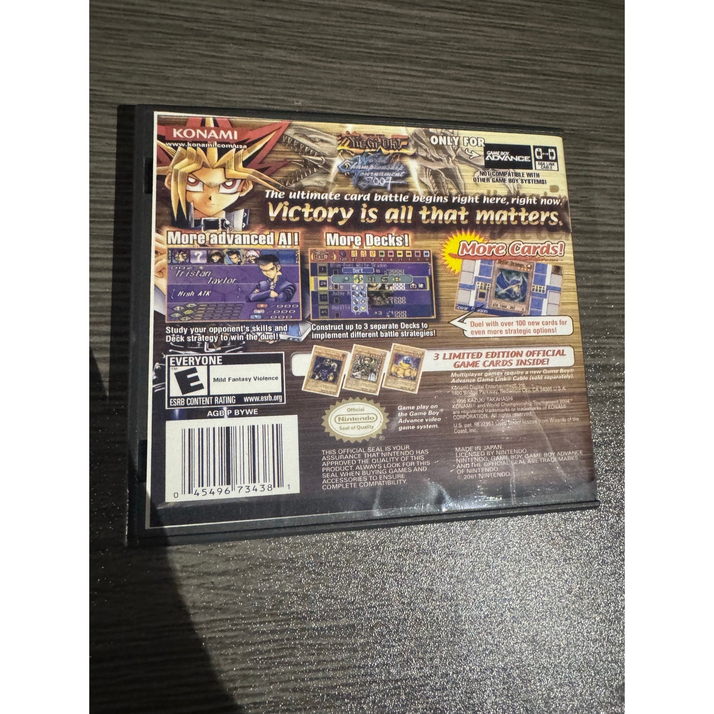Yugioh World Championship Tournament 2004 Game GBA