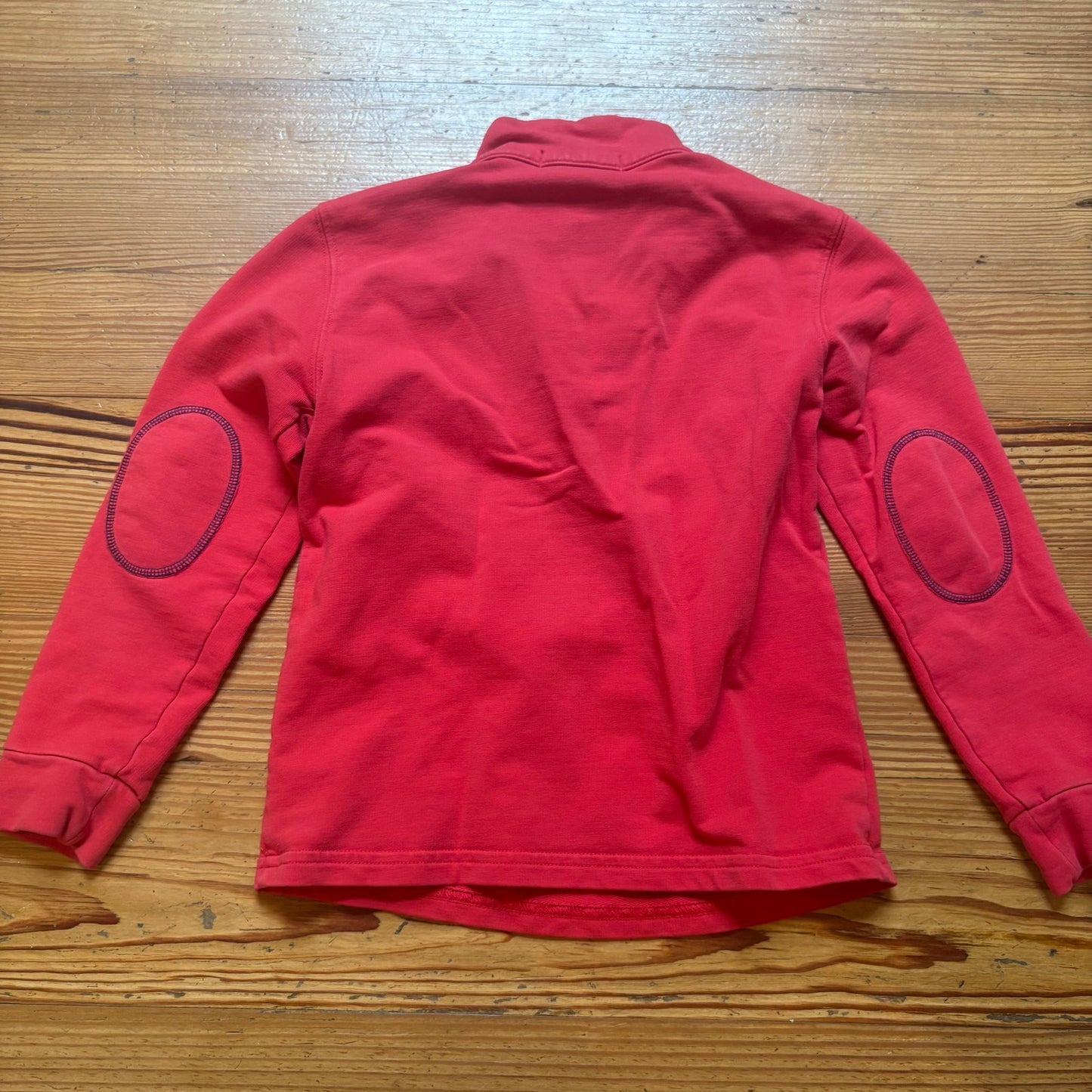 The Beaufort Bonnet Company red quarter zip boys sweater SIZE 5