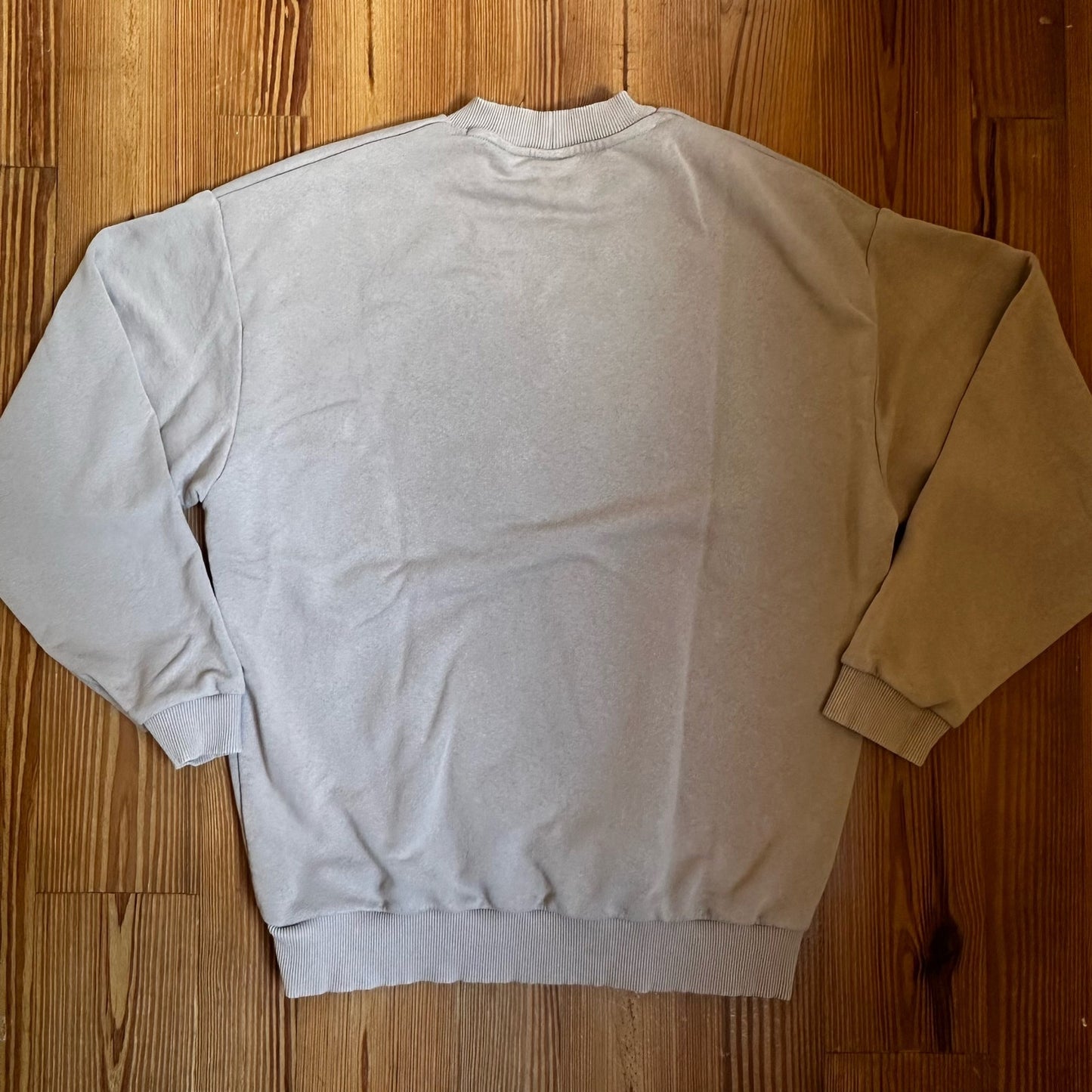 Collusion graphic Rival tan crewneck sweater SIZE 4/S