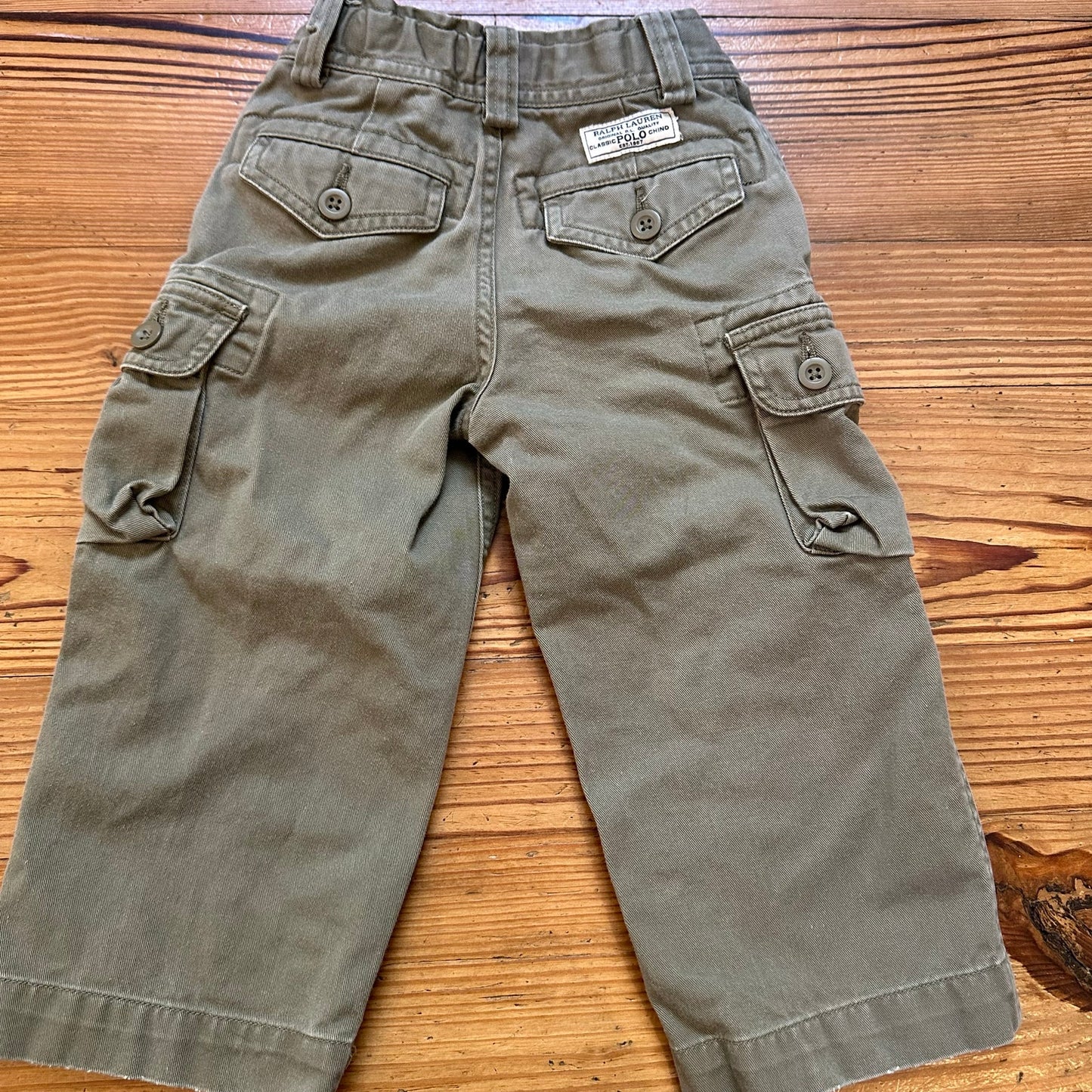 Polo Ralph Lauren olive green cargo pants SIZE 2