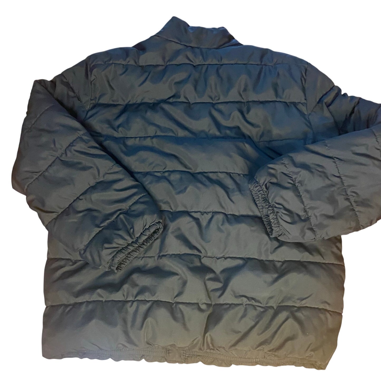 The Children's Place black puffer full zip high neck youth coat SIZE L