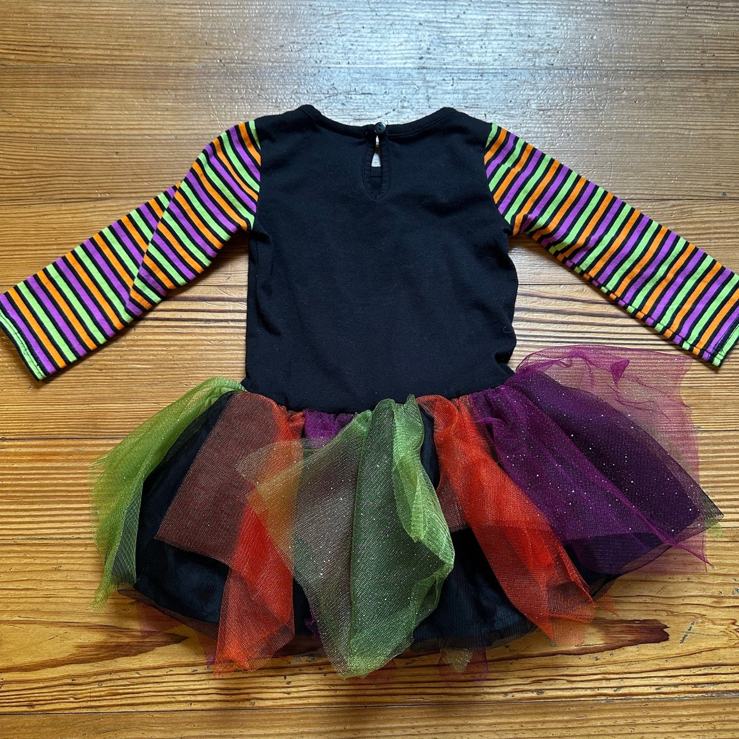 Emily Rose black Halloween cat long sleeve tutu dress SIZE 2