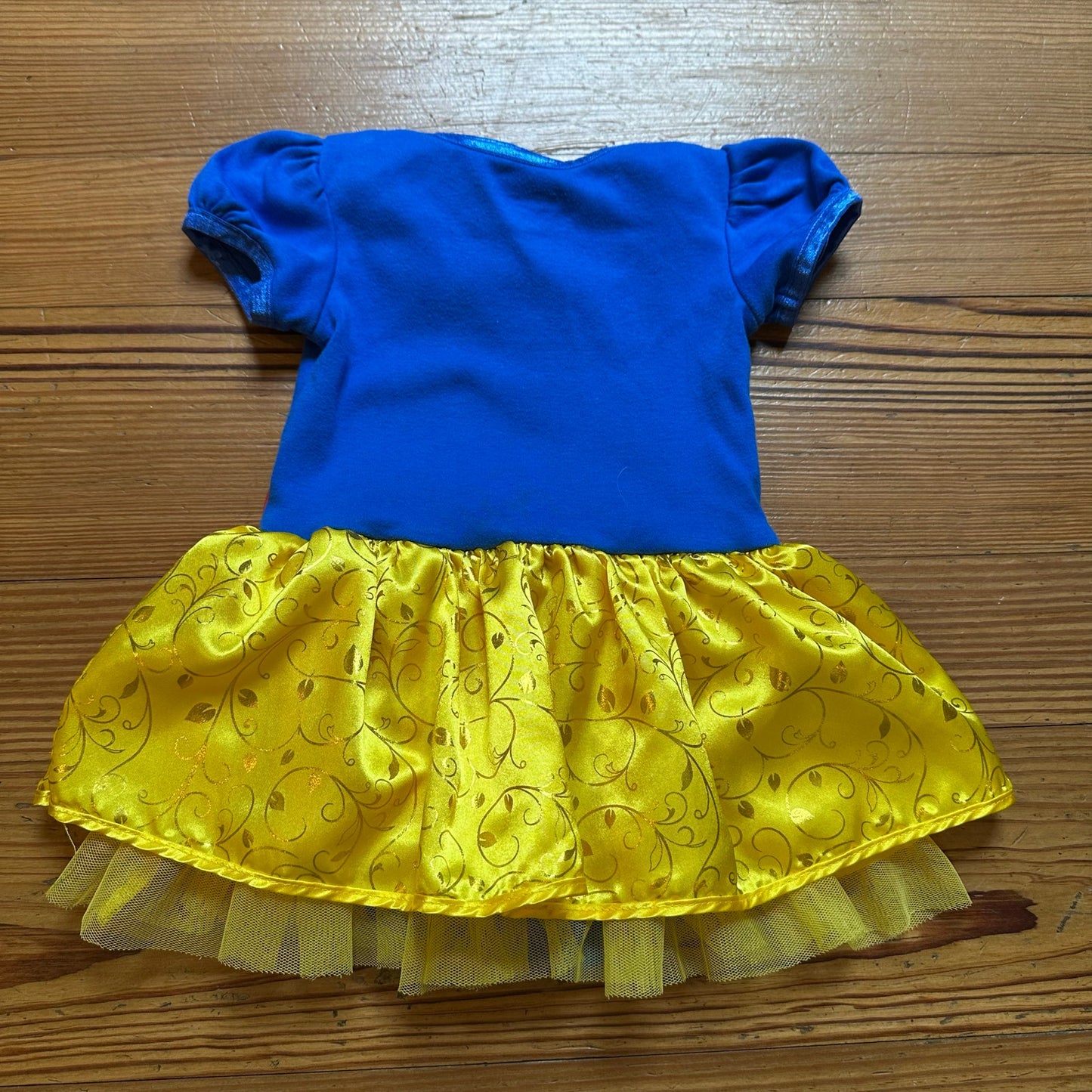 Disney Snow White blue yellow costume tutu one piece SIZE 6-12M
