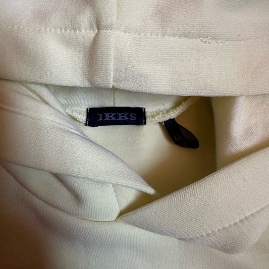 IKKS yellow embossed surf hoodie sweatshirt SIZE 4