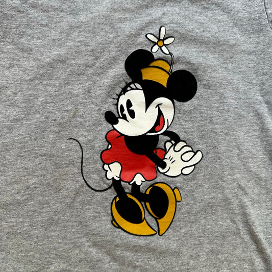 Disney Minnie Mouse gray short sleeve graphic shirt SIZE 2T