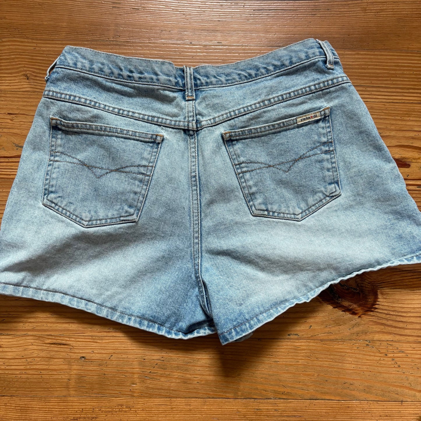 Zana Di Jeans retro y2k light wash jean shorts SIZE 12/13
