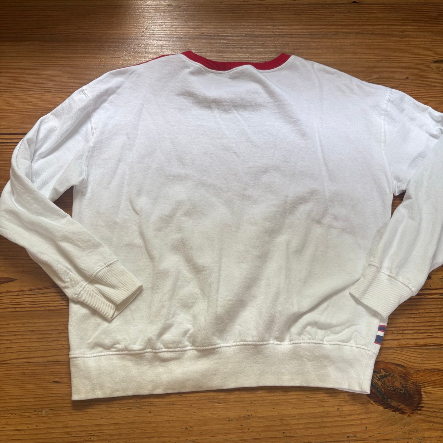 Love Dazed red white Paris 24 racing long sleeve shirt SIZE S