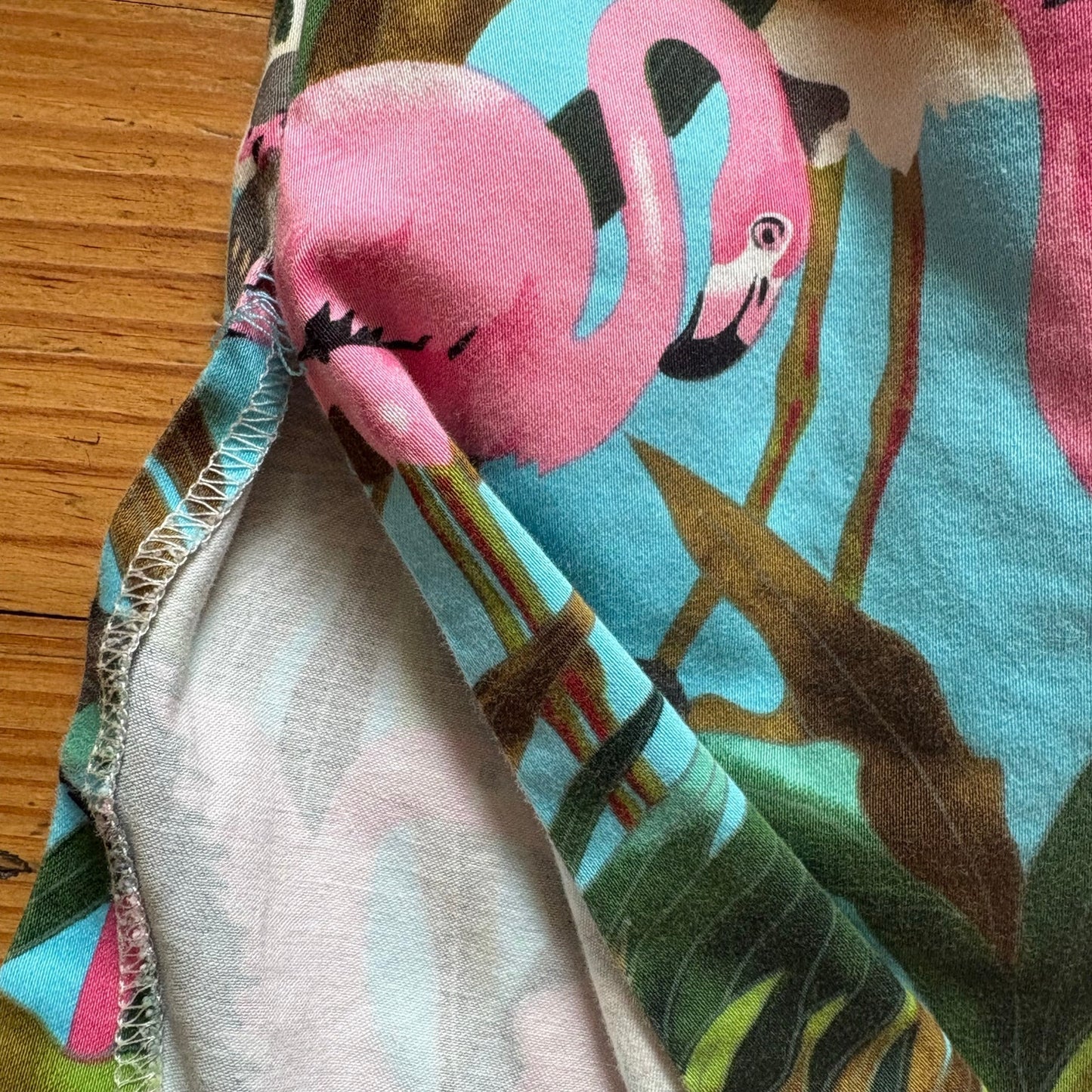 LoudMouth flamingo foliage womens golf skirt SIZE 6