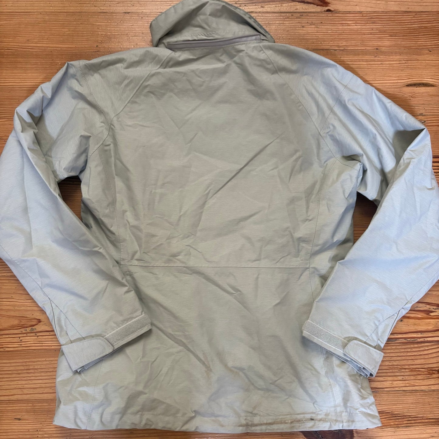Columbia gray full zip high neck polyester jacket SIZE M