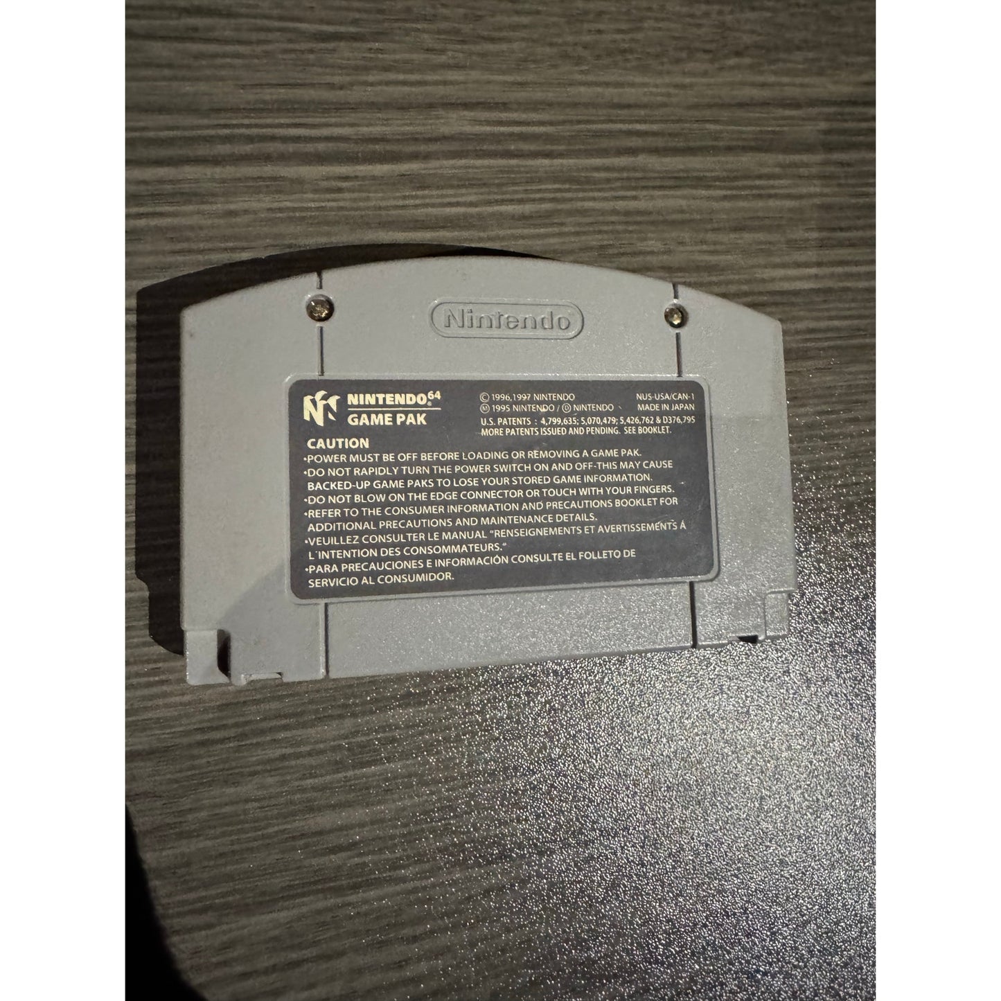 Super Smash Bros. - Nintendo 64 (N64) Game Cartridge