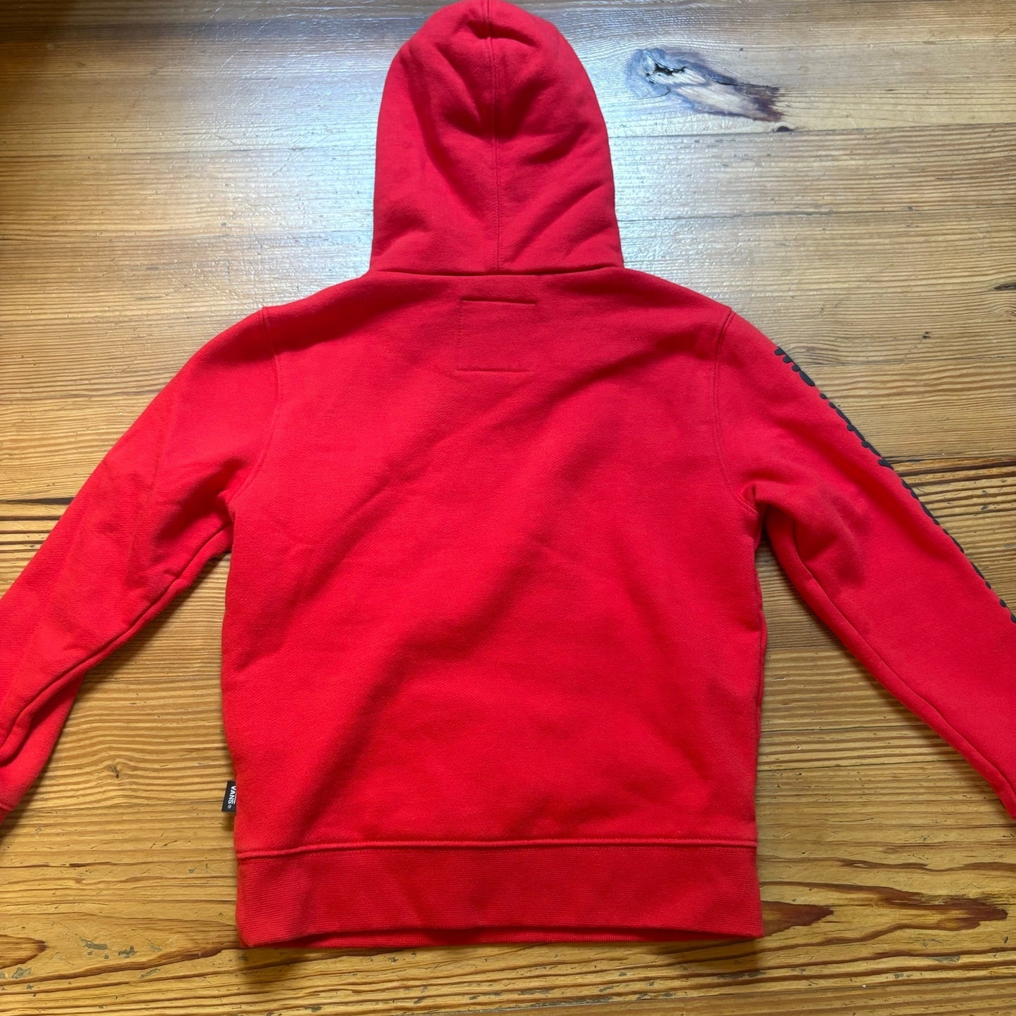VANS red Haribo gummy bears graphic hooded boys sweatshirt SIZE 5