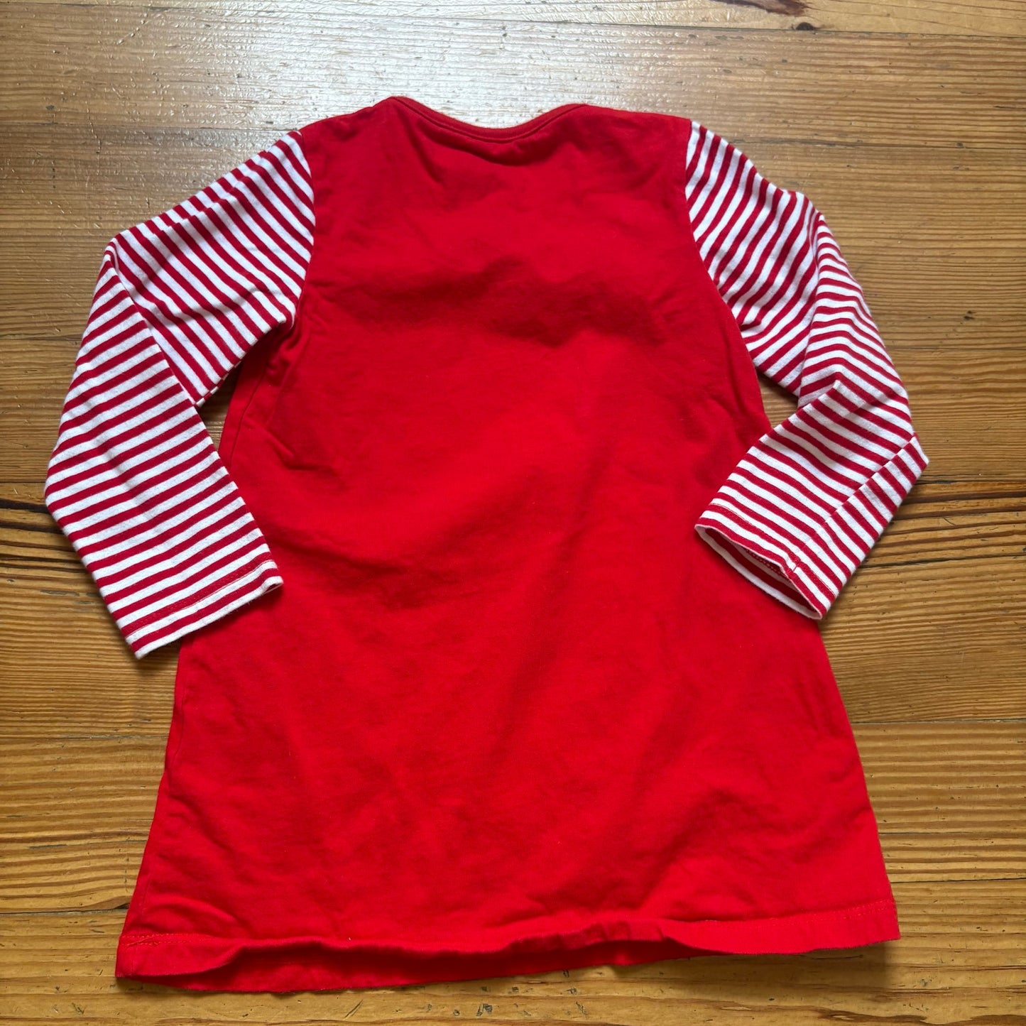 Boden red long sleeve bunny Christmas holiday long sleeve girls dress SIZE 3T