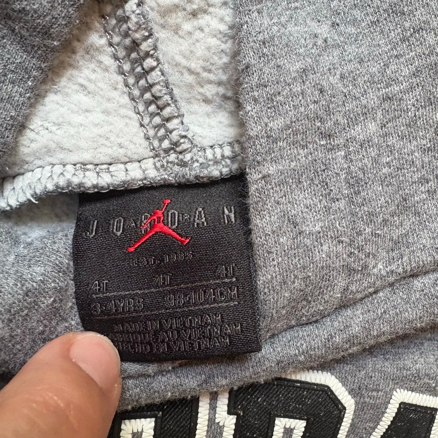 Jordan 23 graph graphic hooded toddler sweatshirt SIZE 4T