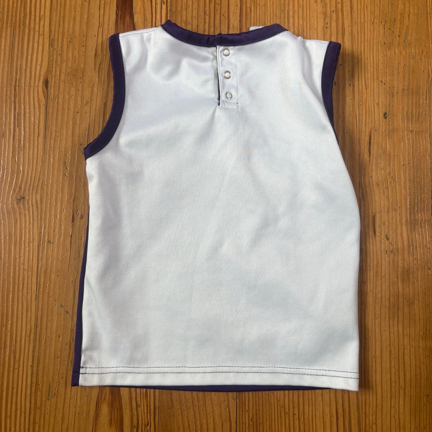 Rivalry Threads Clemson Tigers purple white cheer tank SIZE 4