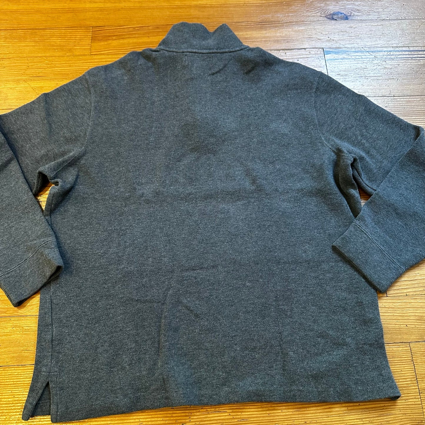 Polo Ralph Lauren dark gray quarter zip sweater SIZE XL