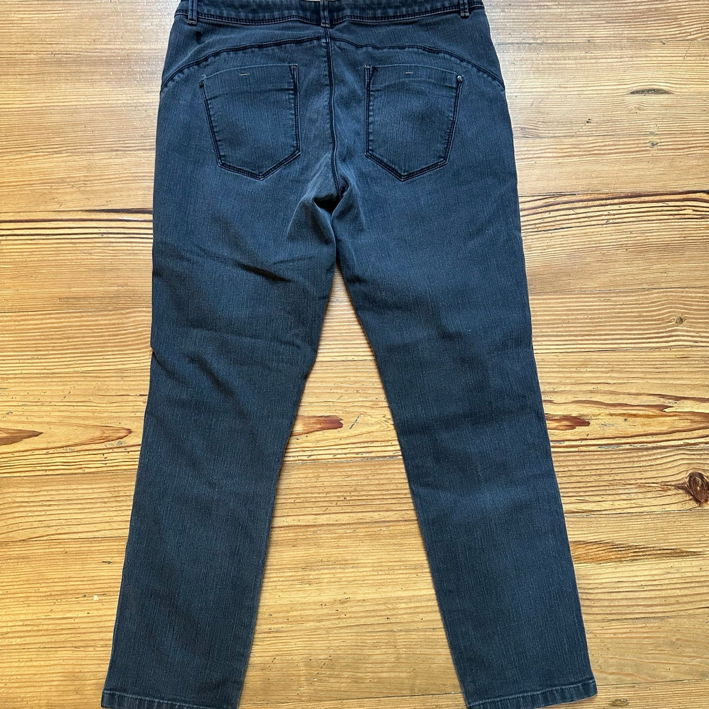 Lole black organic straight leg jeans SIZE 12