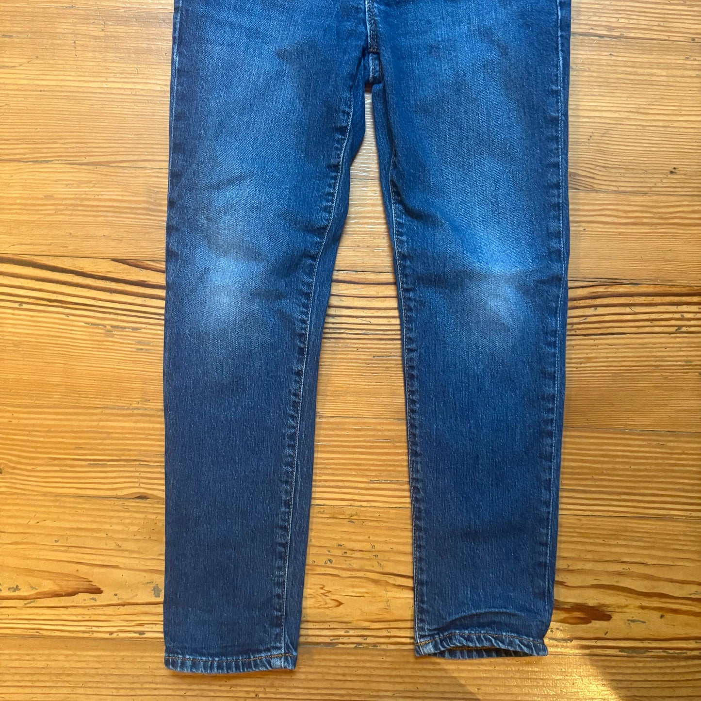 Gap dark wash girlfriend fit straight leg adjustable girl jeans SIZE 8