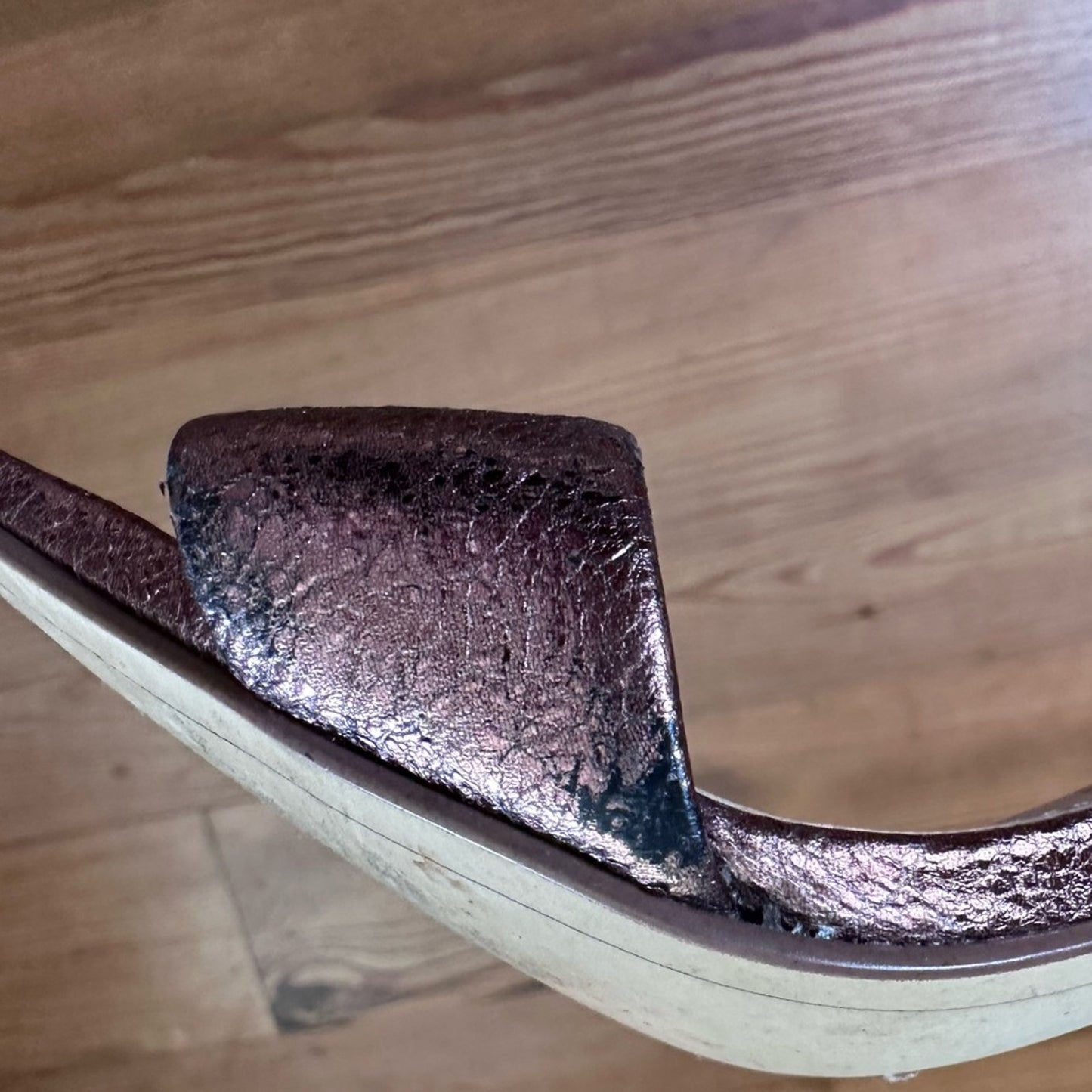 Sam Edelman Yaro soft pink holographic heel SIZE 8.5