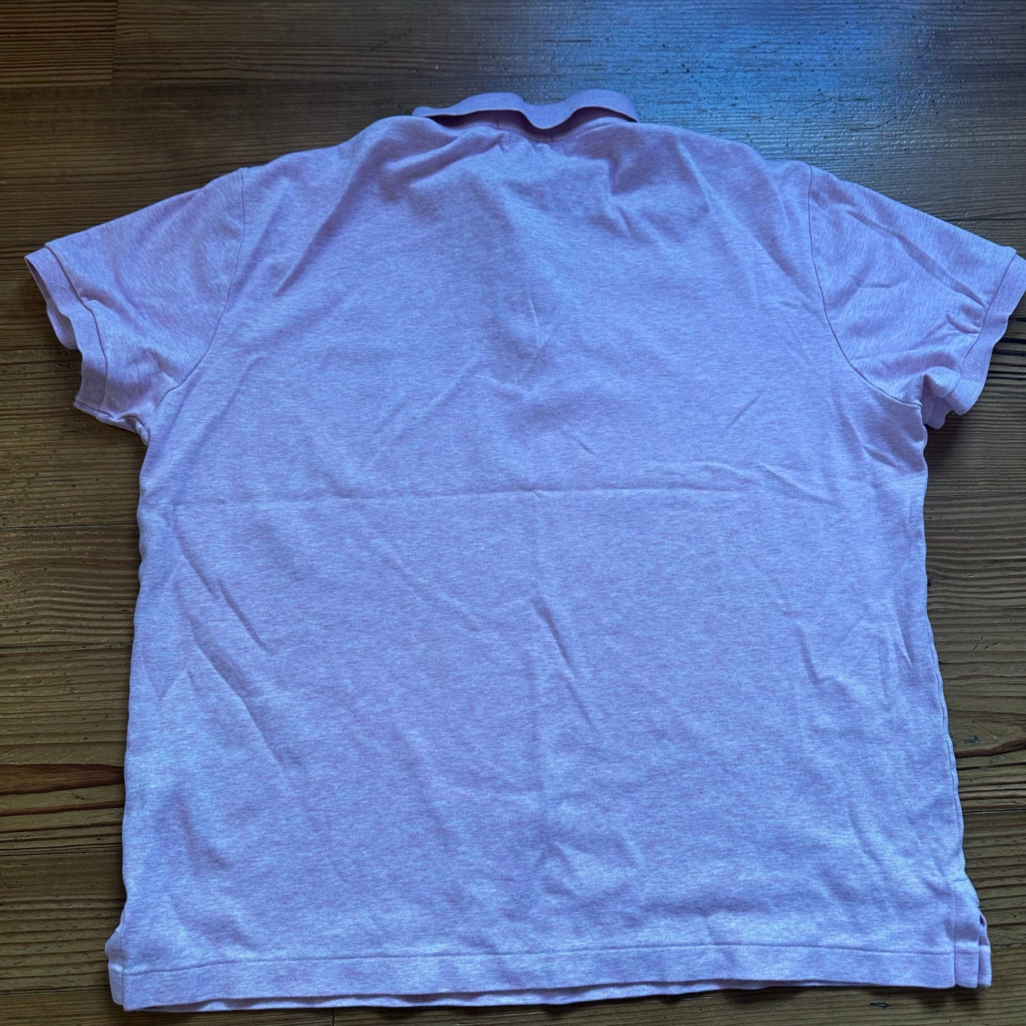Polo Ralph Lauren Slim Fit light pink short sleeve polo shirt SIZE L