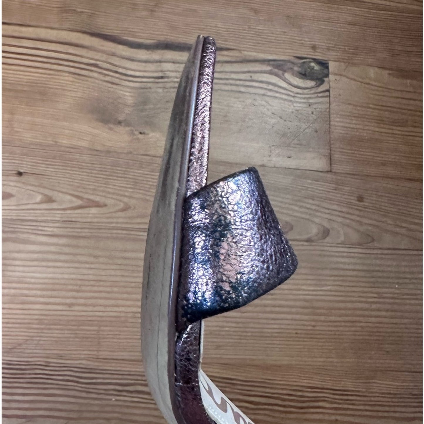 Sam Edelman Yaro soft pink holographic heel SIZE 8.5