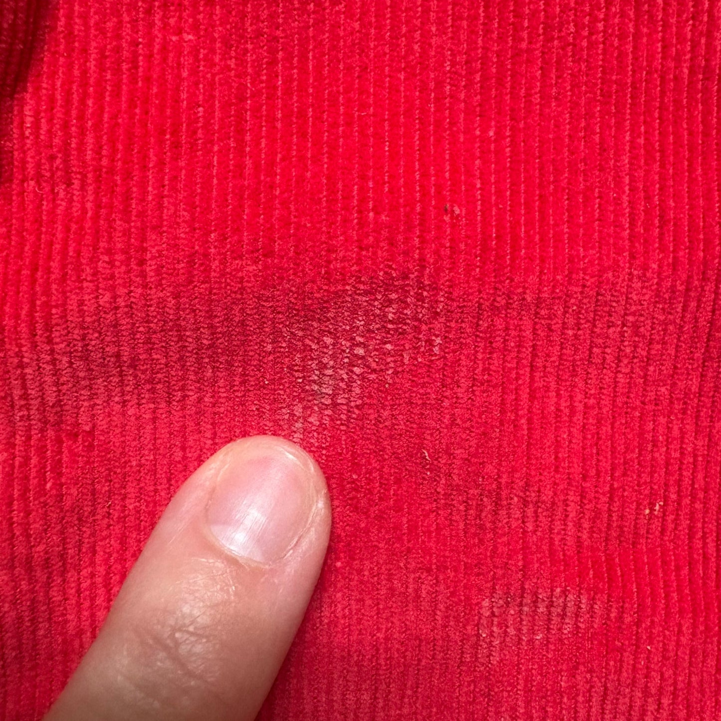 Mud Pie red corduroy short sleeve collar girls dress SIZE 4T