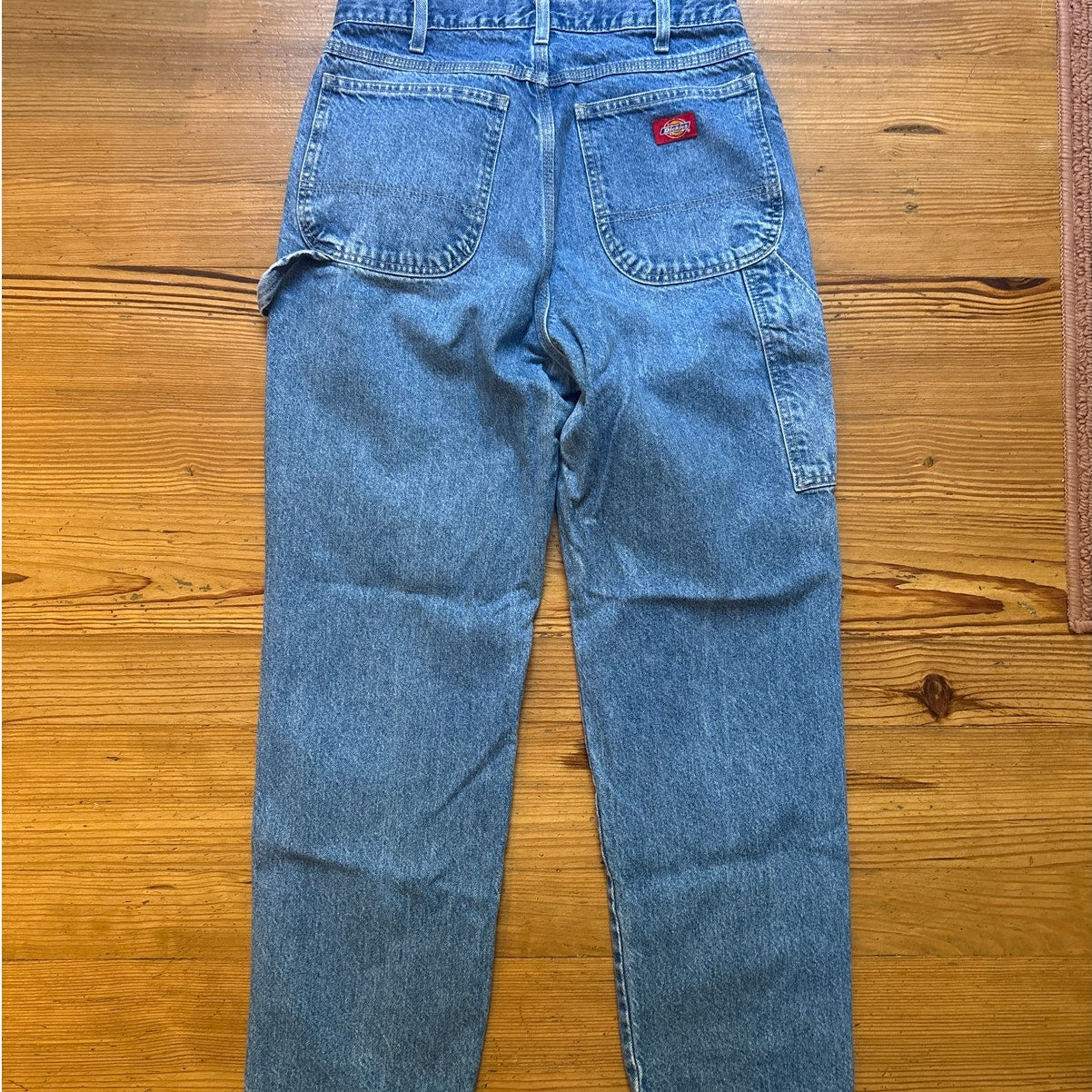 Dickies vintage medium wash cargo pocket mens jeans SIZE 33