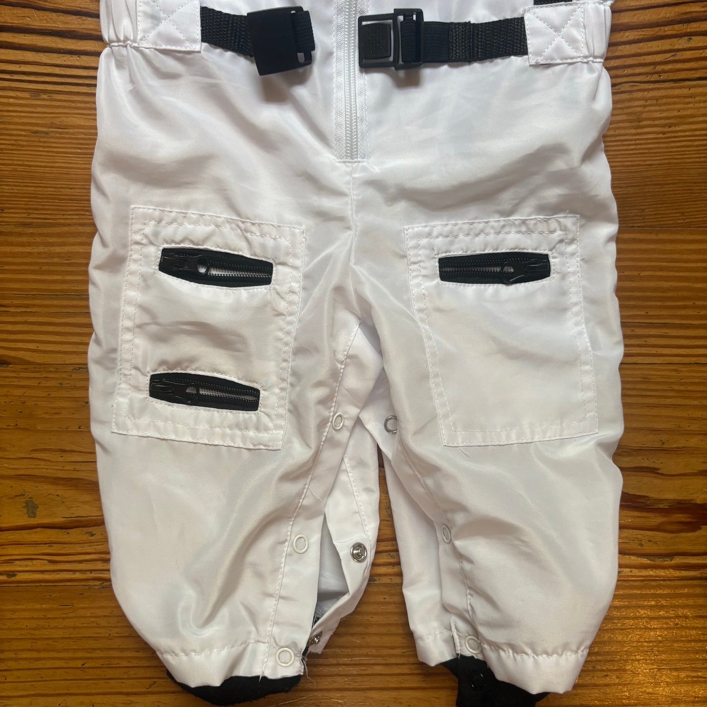 Astronaut white patches zipper halloween baby costume SIZE 18M