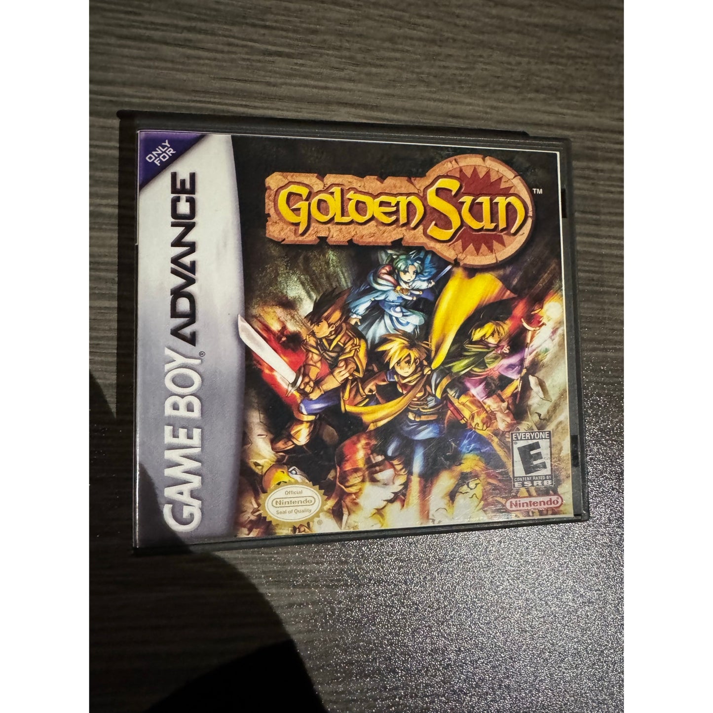 Golden Sun GameBoy Advance (Nintendo GBA, 2002)