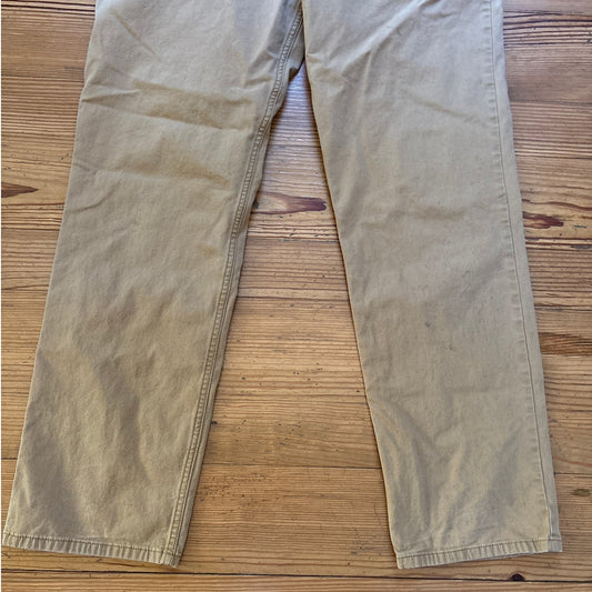 Carhartt beige relaxed fit classic mens cargo pant SIZE 36x34