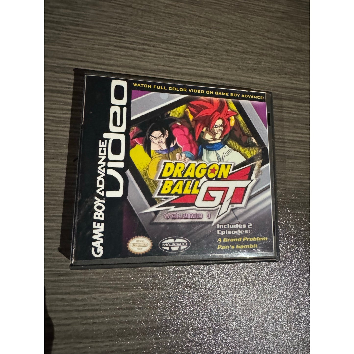 Dragon Ball GT GBA Video Volume 1 (Nintendo Game Boy) Authentic