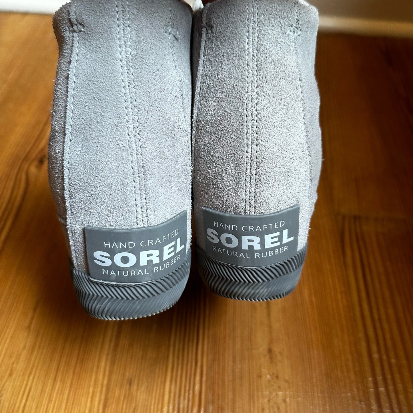 Sorel Out N About gray wedge high top sneaker SIZE 9.5