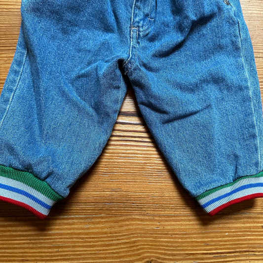 Fun Duds vintage color block jeans SIZE 12M